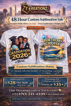 Load image into Gallery viewer, Custom Ink Infused Sublimation Shirt
