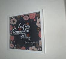 Load image into Gallery viewer, Daughter Beach Wooden Frame
