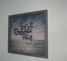 Load image into Gallery viewer, Daughter Beach Wooden Frame
